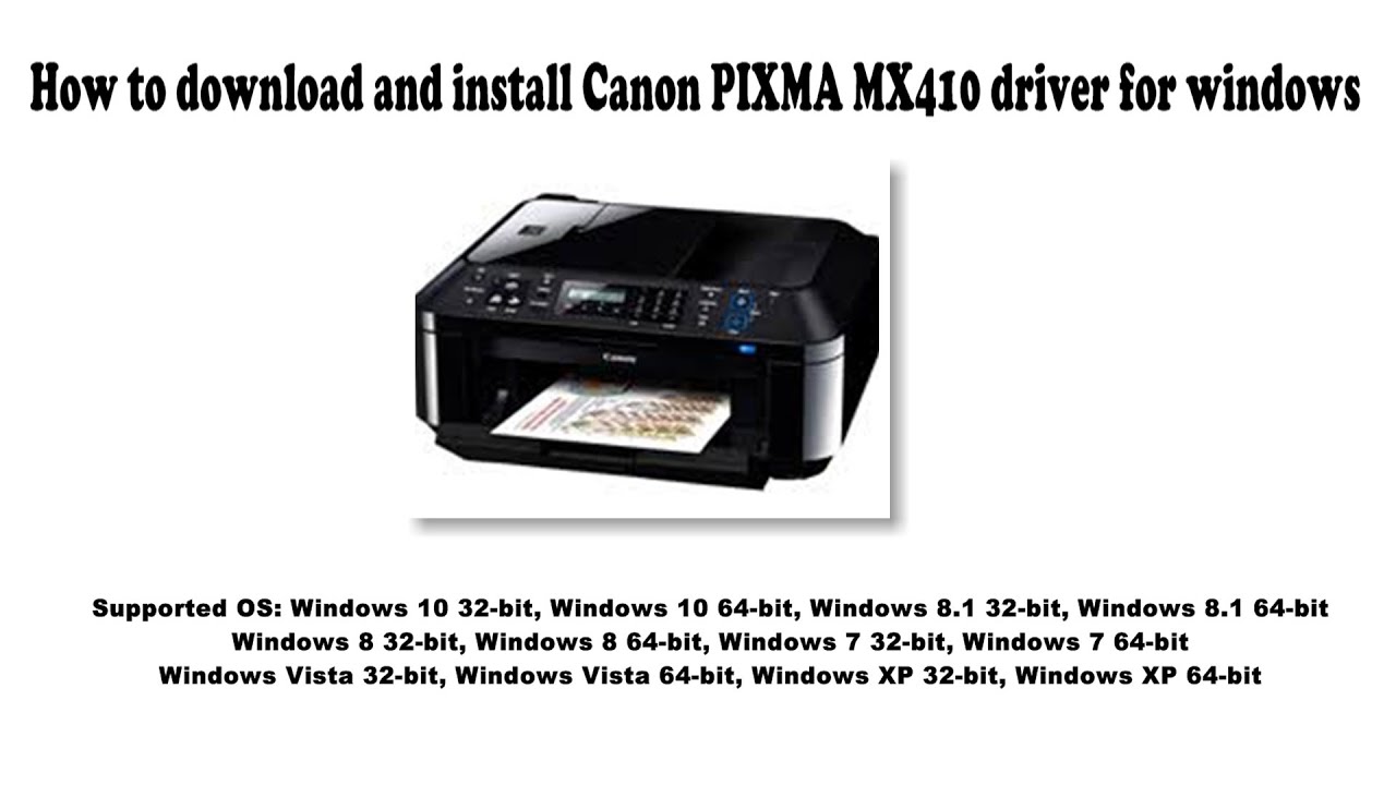 canon mx410 driver for mac